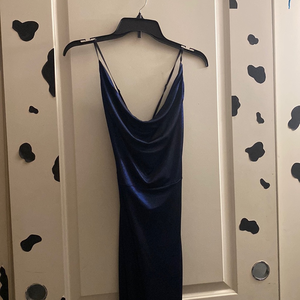 Windsor navy blue shimmer dress